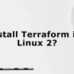 How to install Terraform in Amazon Linux 2?
